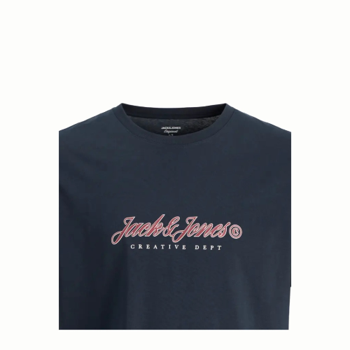 Resim Jack & Jones Jormontauk Type Front Tee Cn Erkek T-Shirt 12290887