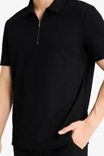 Resim Defacto Erkek T-shirt B7355AX/BK81