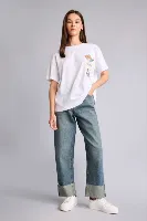 Resim Defacto Kadın T-shirt G5045AX/WT32