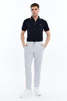 Resim Paul&More Erkek Kanvas Pantolon Silver Gofre