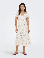 Resim Only Onlmarıanne Lıfe S/S Mıdı Dress Wvn Kadın Elbise 15247335