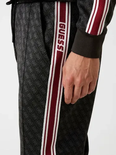 Resim Guess 4G Jacquard Jet Blac Erkek Eşofman Alt Z5Bb07K2042-Fj9N