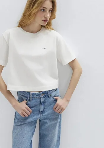 Resim Mavi Kadın T-shirt M1613984-70057