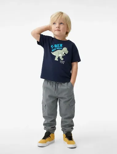 Resim Koton Erkek Bebek T-Shirt 6Smb10184Tk