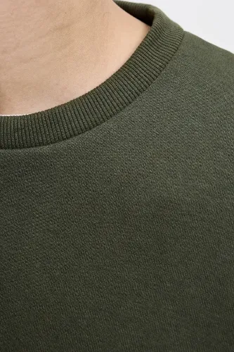 Resim Jack & Jones Jjmakoto Sweat Crew Neck Erkek Sweat 12278601