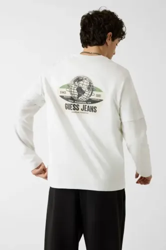 Resim M6Yı07K3650-G046 Gues Erkek T-Shirt