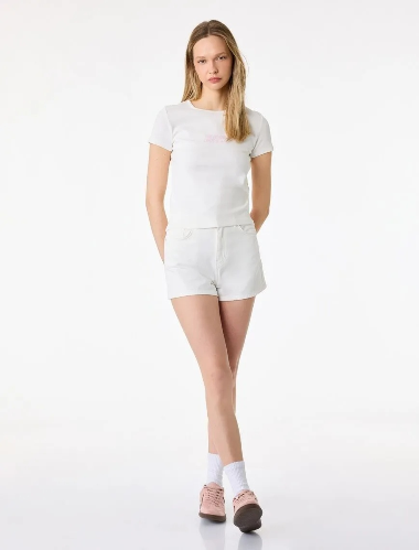 Resim Koton Kadın T-shirt 6SAL10551IK