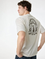 Resim Koton Erkek T-shirt 6SAM10056MK