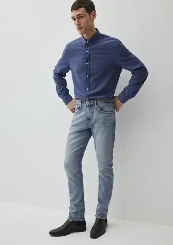 Resim Mavi Jake Erkek Jean Pantolon M0042287847