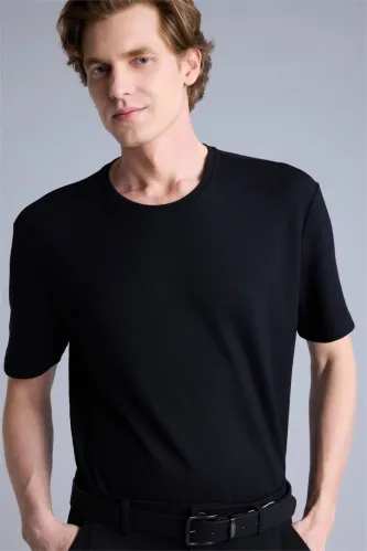 Resim Defacto Erkek T-shirt H2438AX/BK81