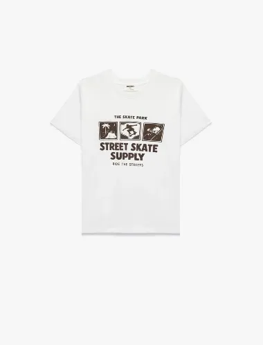 Resim Koton Erkek Çocuk T-shirt 6SKB10715TK