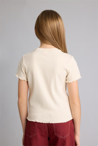 Resim Defacto Kız Çocuk T-shirt B6689A8/ER98