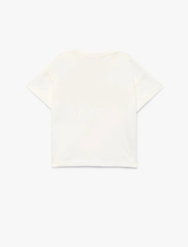 Resim Koton Kız Bebek T-shirt 6SMG10033AK
