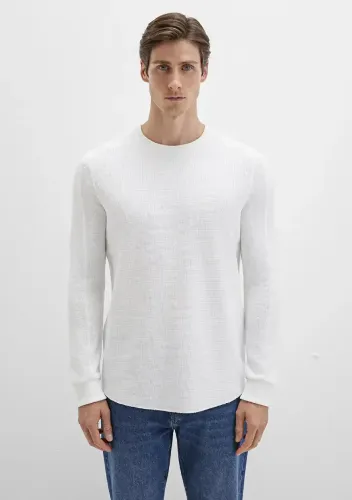 Resim Mavi Erkek T-Shirt M0610106-70054