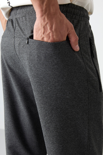 Resim T06ER-84671  Düz Paça  Erkek Eşofman Alt