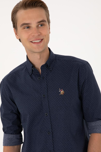 Resim U.S. Polo Assn. Marola Erkek Dokuma Gömlek 2108427