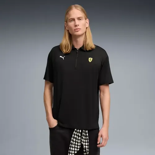 Resim Puma Ferrari Cloudspun Polo Erkek T-Shirt 634247-01