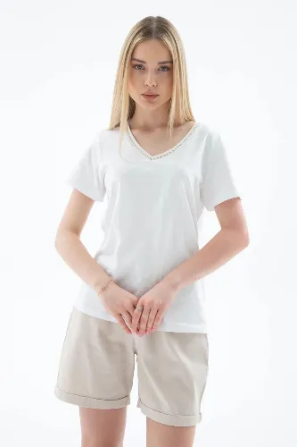 Resim Fashion Friends Kadın T-shirt 26Y0478K1