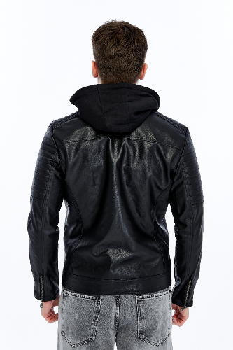 Resim Yenikoza Erkek Deri Mont ve Ceket