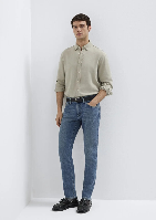 Resim Mavi Jake Erkek Jean Pantolon M00422A1728