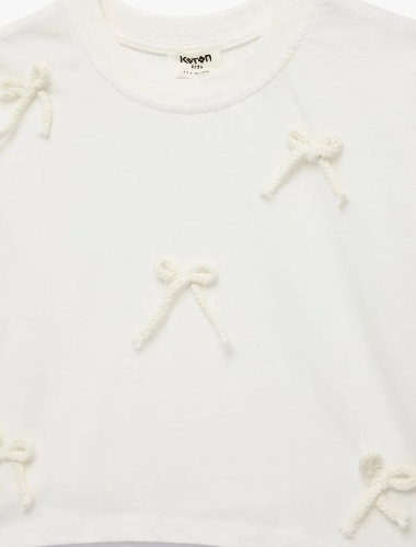 Resim Koton Kız Çocuk T-shirt 6SKG10118AK
