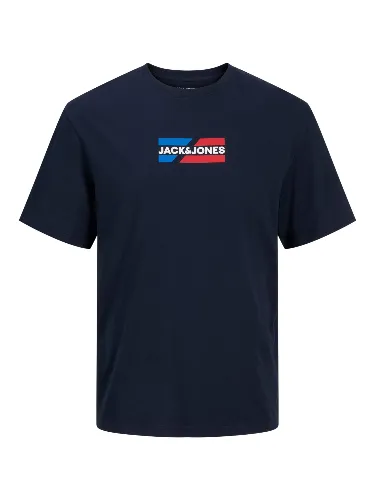 Resim Jack & Jones Jjcorp Graphıc Tee  Ss O-Neck Ln Erkek T-Shirt 12268415