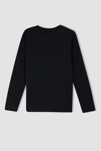 Resim Defacto Uzun Kol Erkek Çocuk Sweat K1686A6/BK81
