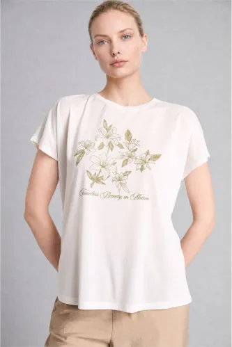 Resim Defacto Kadın T-Shirt H8367Ax/Er105