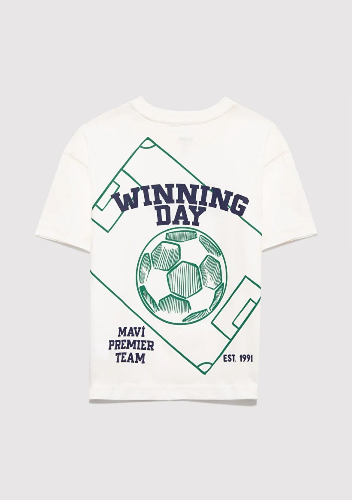 Resim Mavi Erkek Çocuk T-shirt M6610413-70057