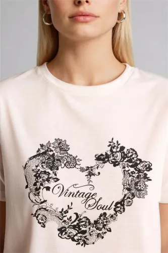 Resim Defacto Kadın T-shirt H1435AX/ER105