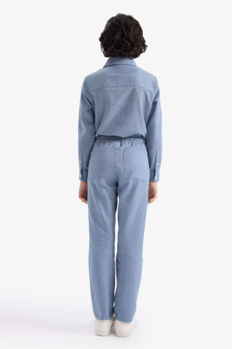 Resim Defacto Erkek Çocuk Kanvas Pantolon G6741A8/IN34