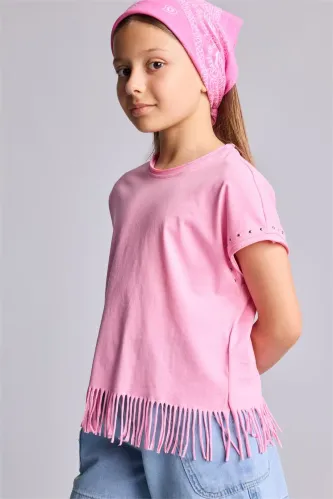 Resim Defacto Kız Çocuk T-shirt H5999A8/PN82
