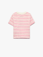 Resim Koton Kız Çocuk T-shirt 6SKG10402AK