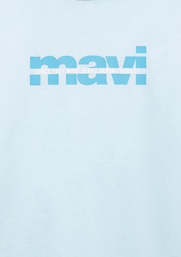 Resim Mavi Erkek Çocuk Tişört M6610444-91361