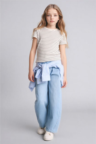 Resim Defacto Kız Çocuk T-shirt B6692A8/GR449