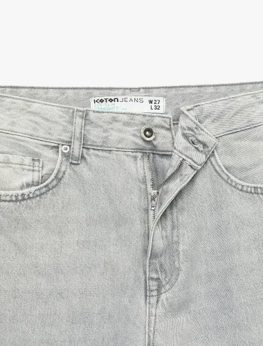 Resim Koton Kadın Jean Pantolon 7WAL40012MD