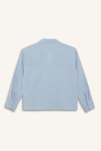 Resim Defacto Kız Çocuk Uzun Kol Gömlek G6903A8/BE789