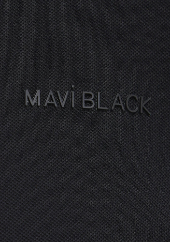 Resim Mavi Polo Yaka Erkek T-shirt M0613137-900