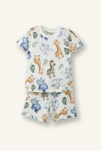 Resim Defacto Erkek Bebek Pijama Takım H4032A5/ER233