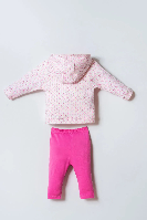 Resim U.S. Polo Assn Bebek Kız Bebek Sweat Takım Usb3021