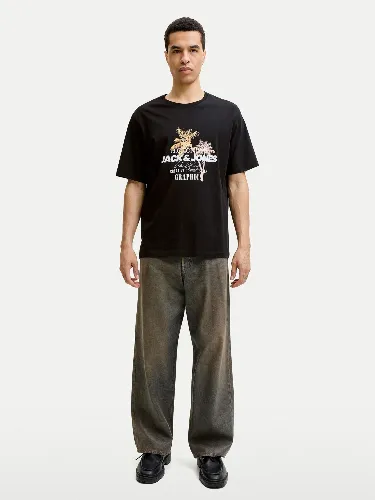 Resim Jack & Jones Jjgradıent Prınt Tee Ss Crew Neck Ln Erkek T-shırt 12288094