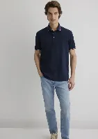 Resim Mavi Erkek T-shirt M0611938-82318