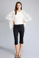 Resim Defacto Kadın Kot&Kanvas Kapri H1723AX/BK81