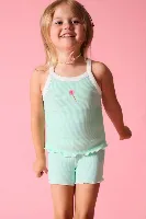 Resim Defacto Kız Bebek Şort Takım I0046A5/GN1273