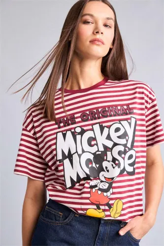 Resim Defacto Kadın T-shirt H6816AX/BR285