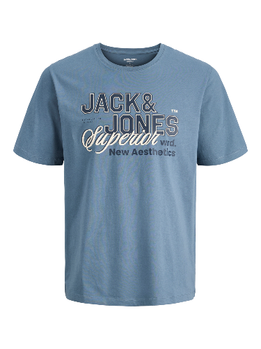 Resim Jack & Jones Jjelogo Tee Ss O-Neck 2 Col Ss26 Sn Erkek T-shirt 12288016