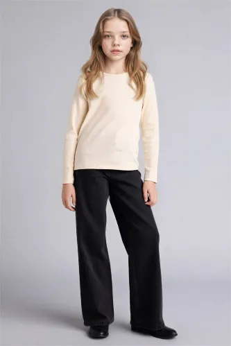 Resim Defacto Kız Çocuk Sweat G0867A8/ER99