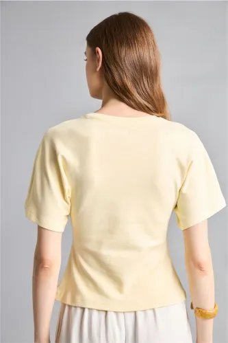 Resim Defacto Kadın T-shirt H0556AX/YL450