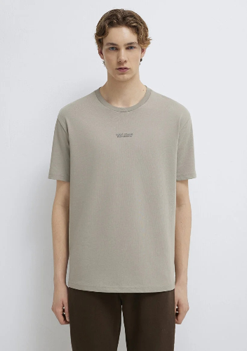 Resim Mavi Erkek T-shirt M0613348-70352