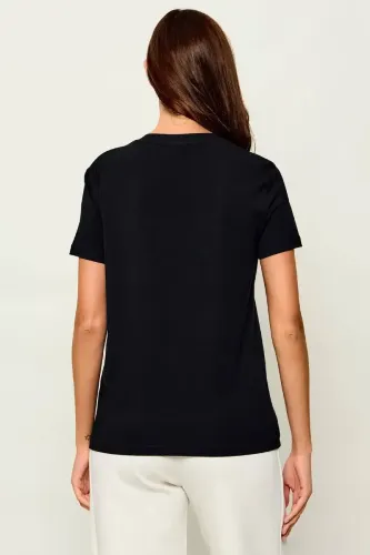Resim V6YI17K4319-JBLK Gues Kadın T-shirt